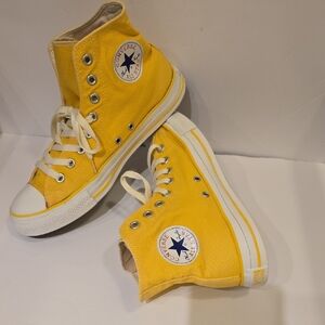 Converse Sunburst Yellow High-Tops